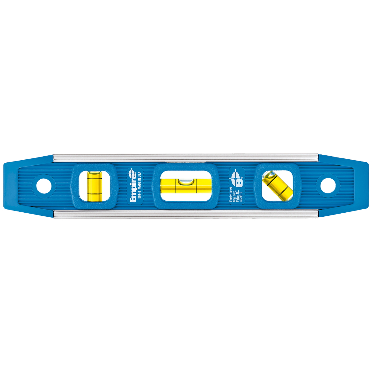 Empire Magnetic Torpedo Level - 225mm - Aluminium - Magnetic Edge