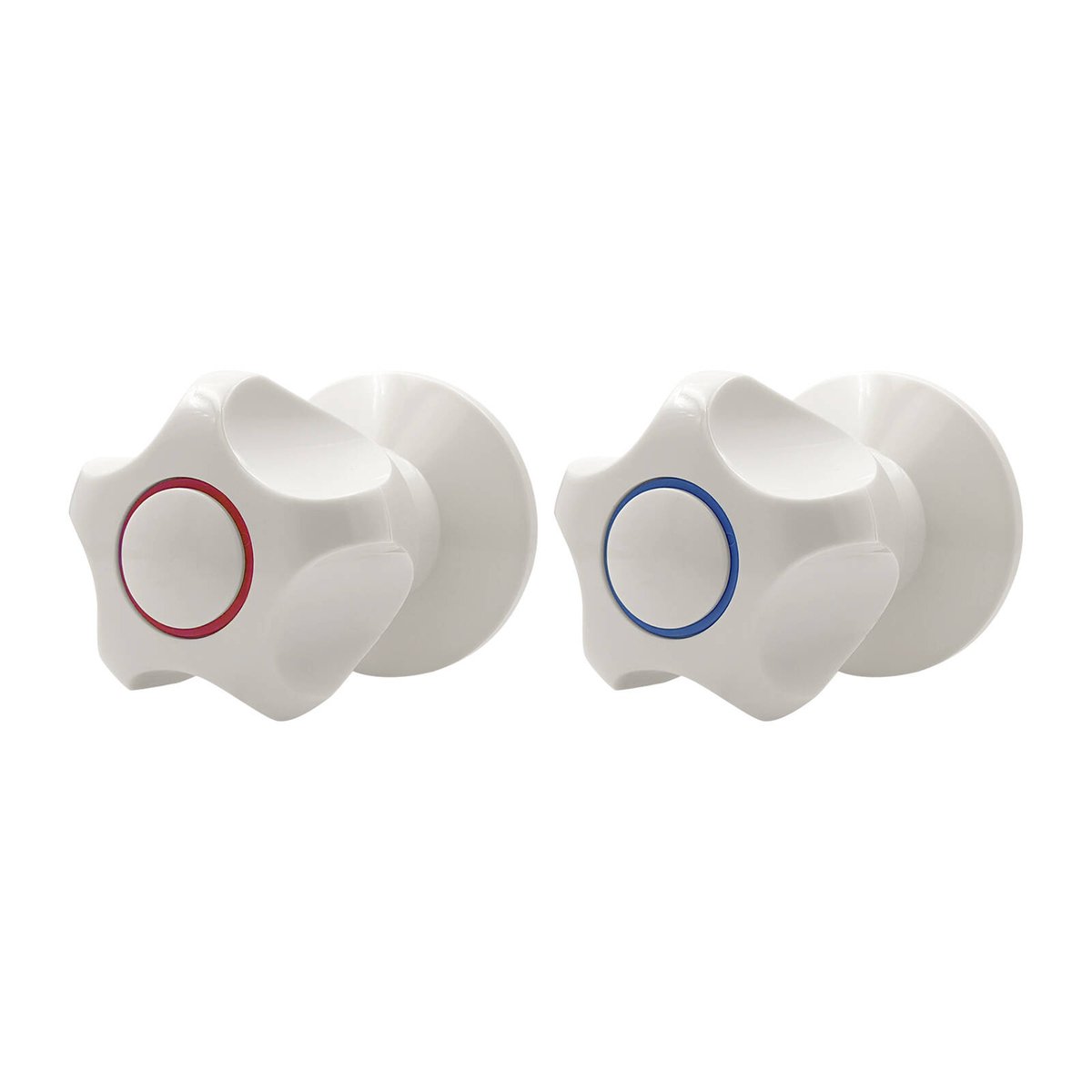Shaw Mason Ivory Wall Top Assembly with Handles - 2 Pack - 65mm x 65mm x 105mm - Easy Installation