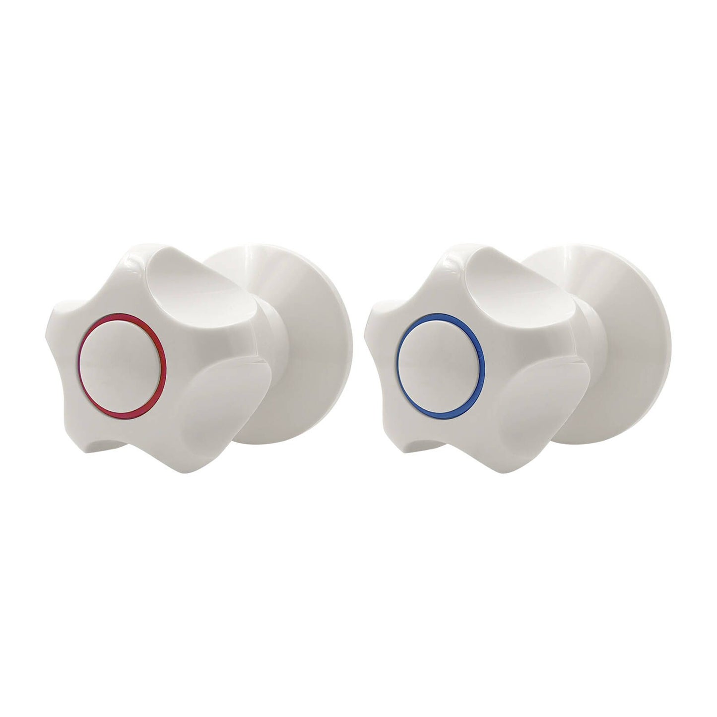 Shaw Mason Ivory Wall Top Assembly with Handles - 65 x 65 x 105mm - 2 Pack