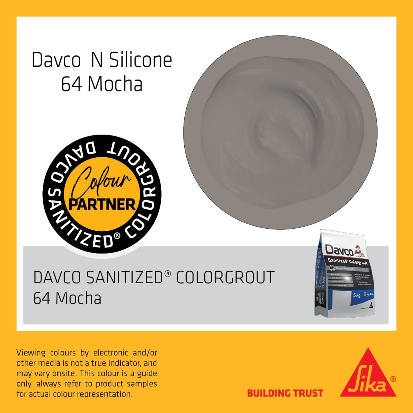 Davco Mocha Neutral Cure N Silicone - 300ml
