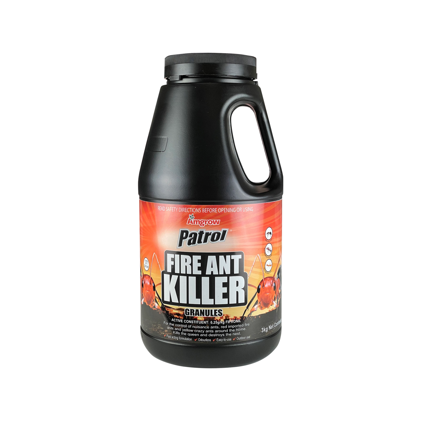Amgrow Granular Patrol Fire Ant Killer - 3kg