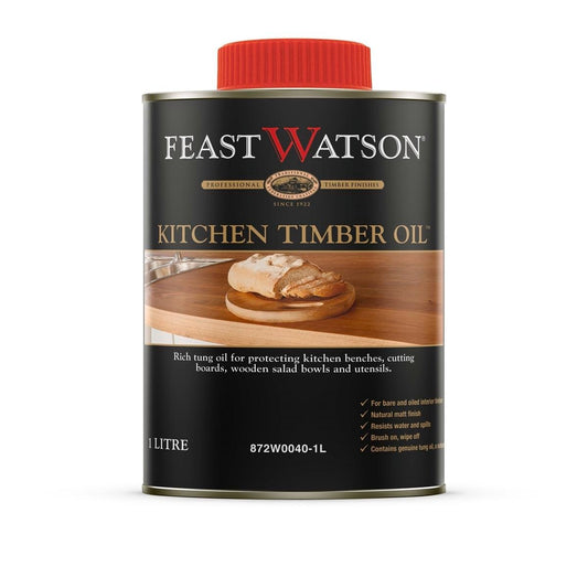 Feast Watson Kitchen Timber Oil - 250ml - Oil Based - Fast Drying