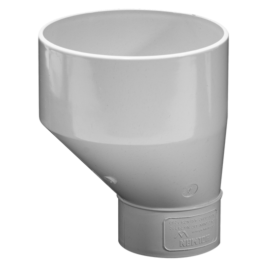 Holman DWV PVC Level Invert 100 x 50mm Taper Sewer Connection
