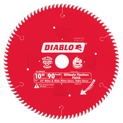 Diablo Circular Saw Blade - 254mm - 90T