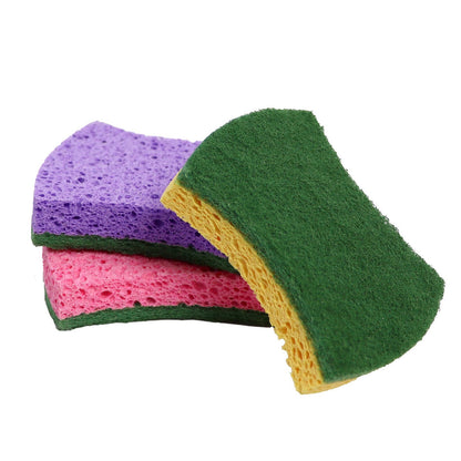 Sabco Clean Heavy Duty Sponge Scourer - 87 x 180 x 107mm - 6 Pack