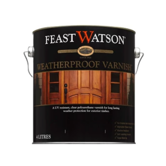 Feast Watson Weatherproof Varnish - 4L