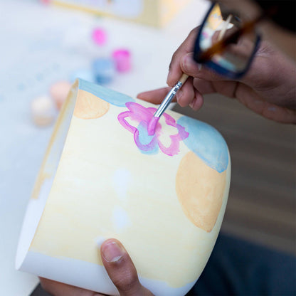 Crafted Paint Your Own Pot Daisy Hiking Trail - 2 Pots