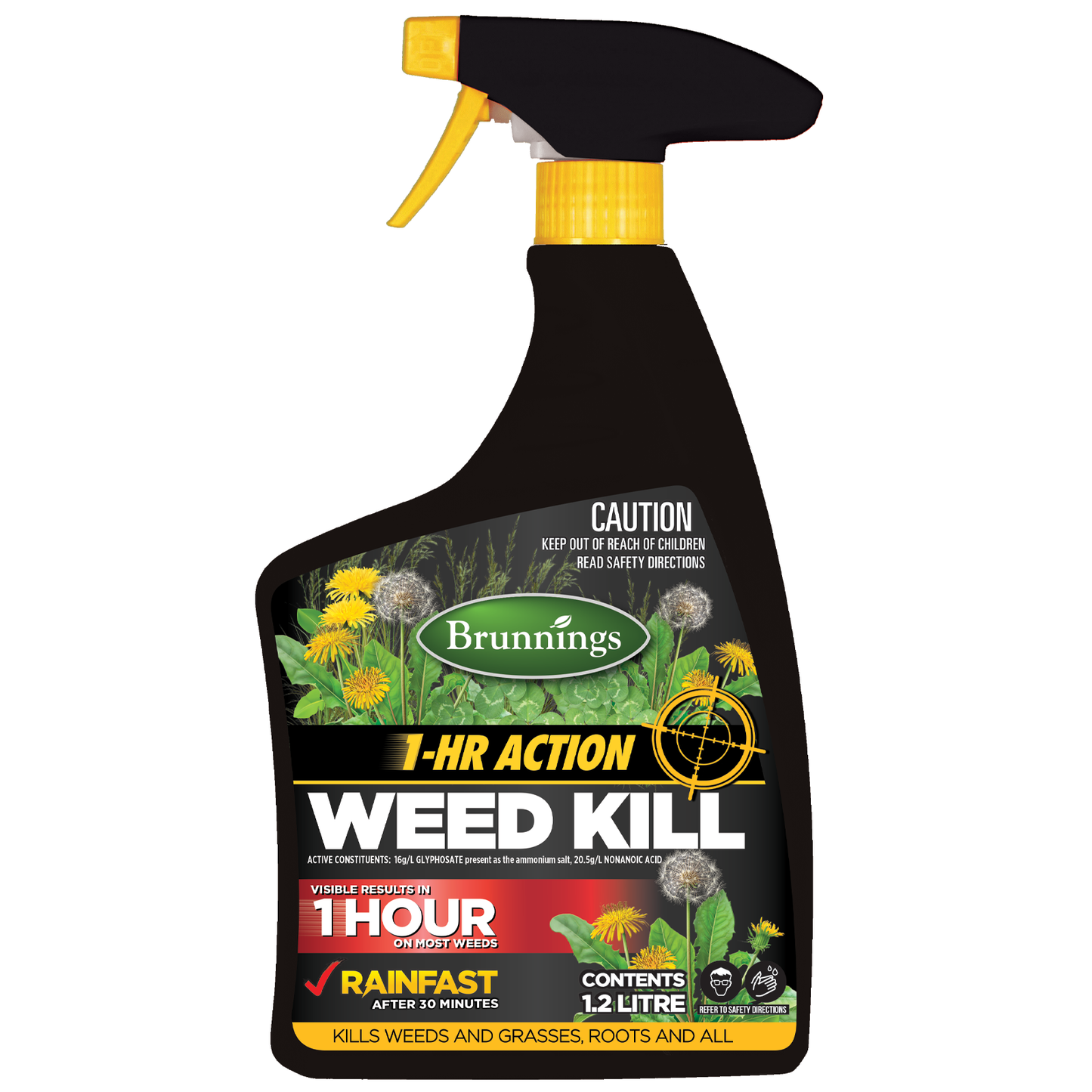 Brunnings Fast Action 1HR Weed Kill - 1.2L