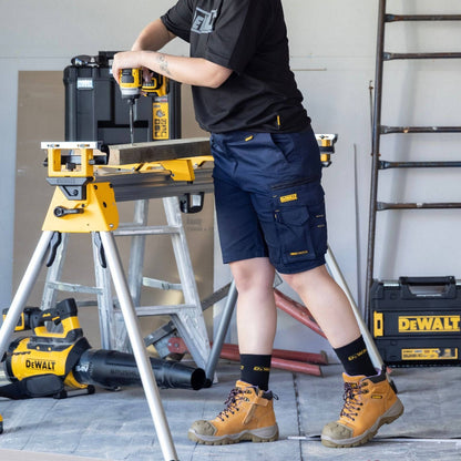 Dewalt Navy Bennington Prostretch Shorts - Size 32