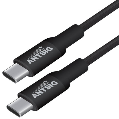 Antsig 100W USB-C to USB-C Cable - 1m - Black