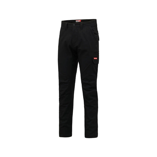 Hard Yakka 3056 Stretch Canvas Cargo Pants - Size 87R - Black