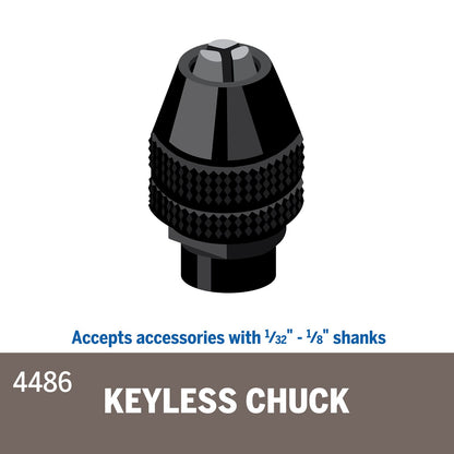 Dremel Black Multi Chuck - 0.8-3.2mm