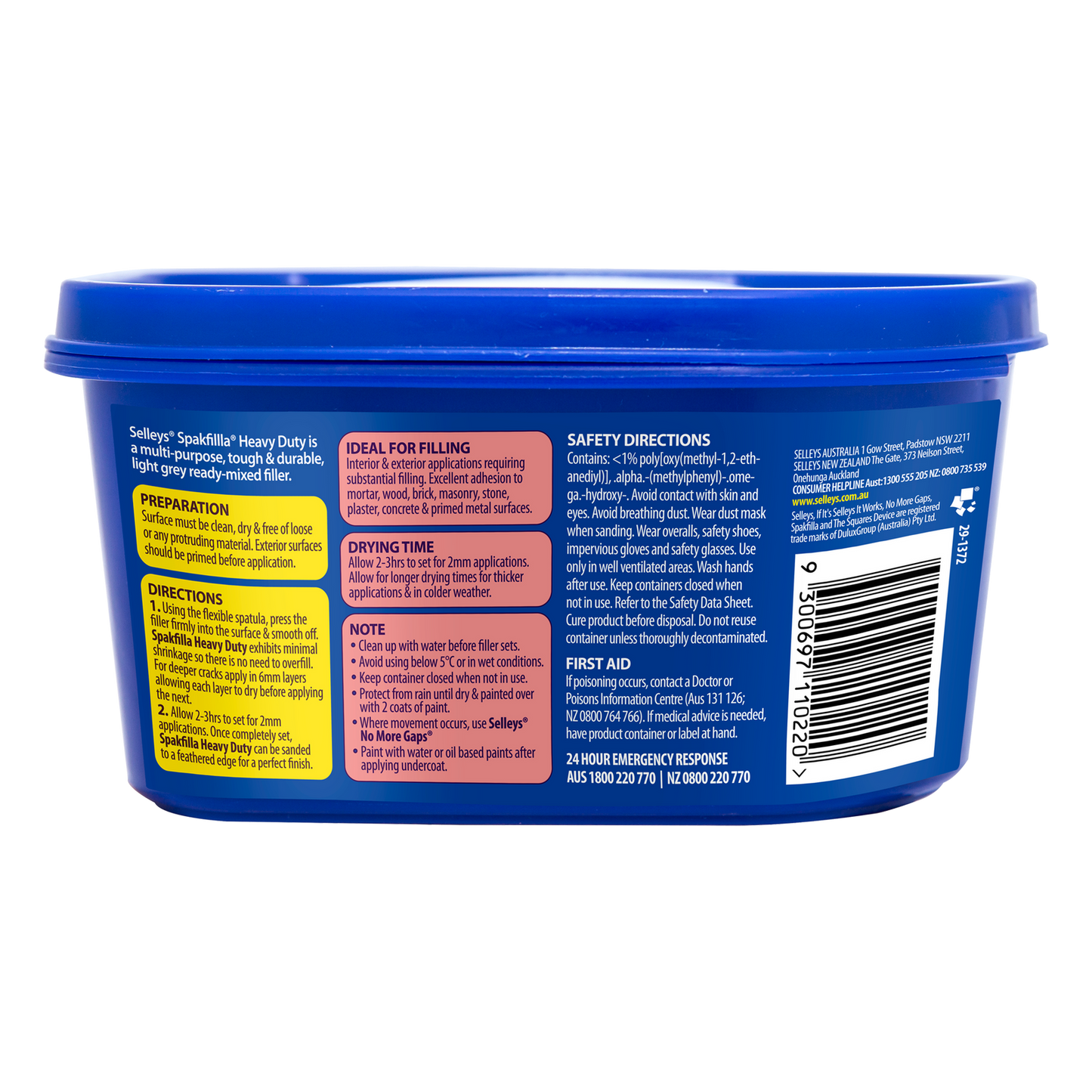 Selleys Spakfilla - 435g - Grey