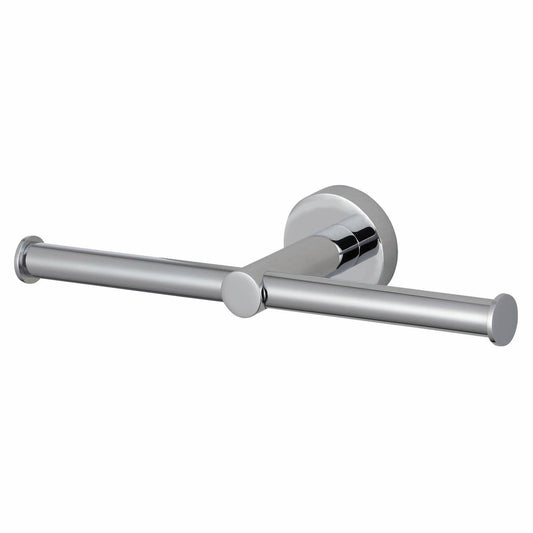 Mondella Resonance Double Toilet Roll Holder Chrome