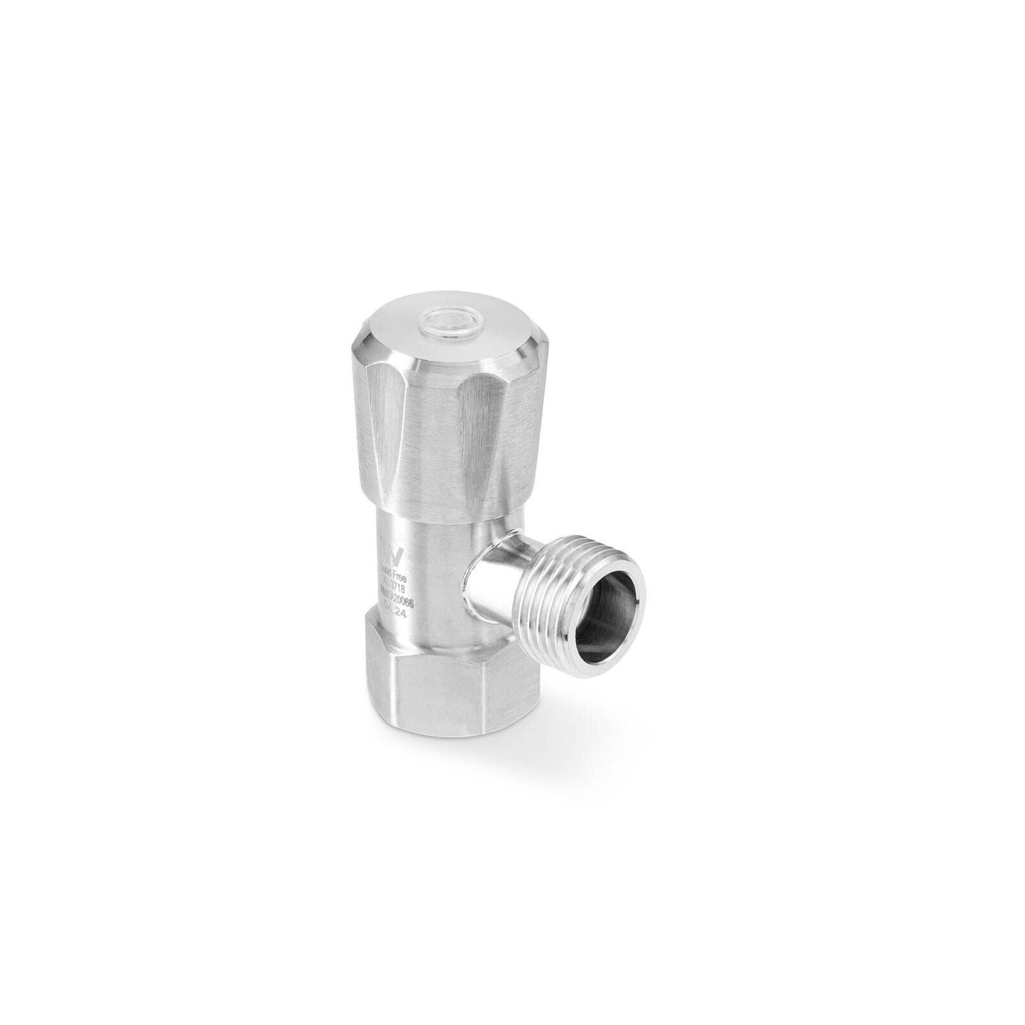 Brasshards Mini Cistern Tap - 15mm - Stainless Steel