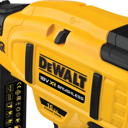 Dewalt Straight Finish Nailer - 18V - 16ga - 32-64mm - DCN662N-XJ