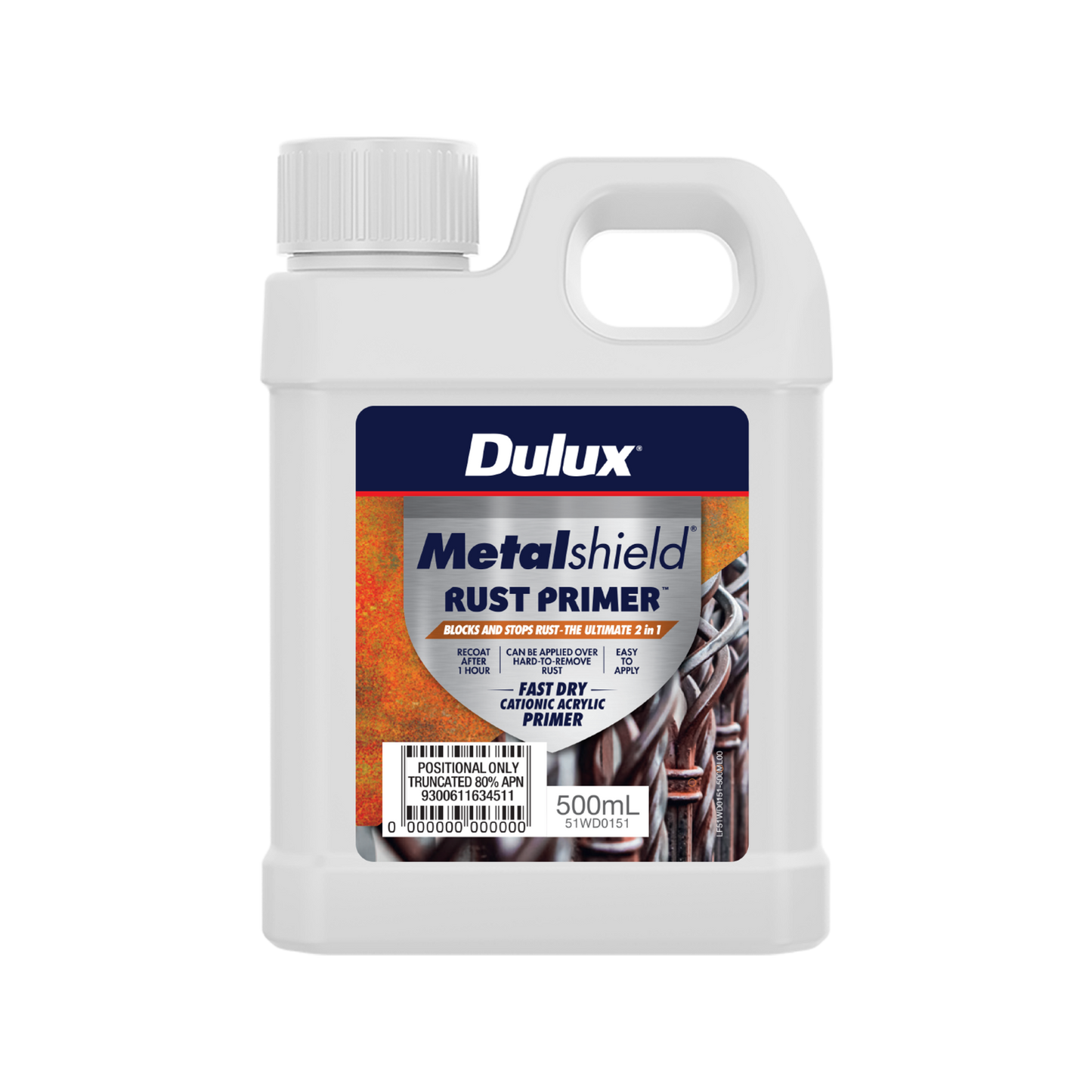 Dulux Metalshield Rust Primer - 1L
