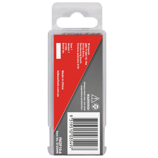 Full Boar HSS Drill Bit - 6mm - 10 Pack