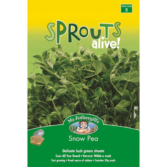 Mr Fothergill Snow Pea Seeds