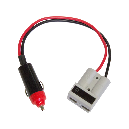 KT Solar HD Connector - 50A with Voltmeter to Accessory Plug
