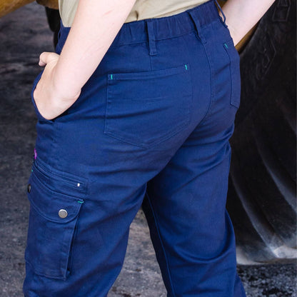 Green Hip Give Cargo Pants - Blue - Size 16