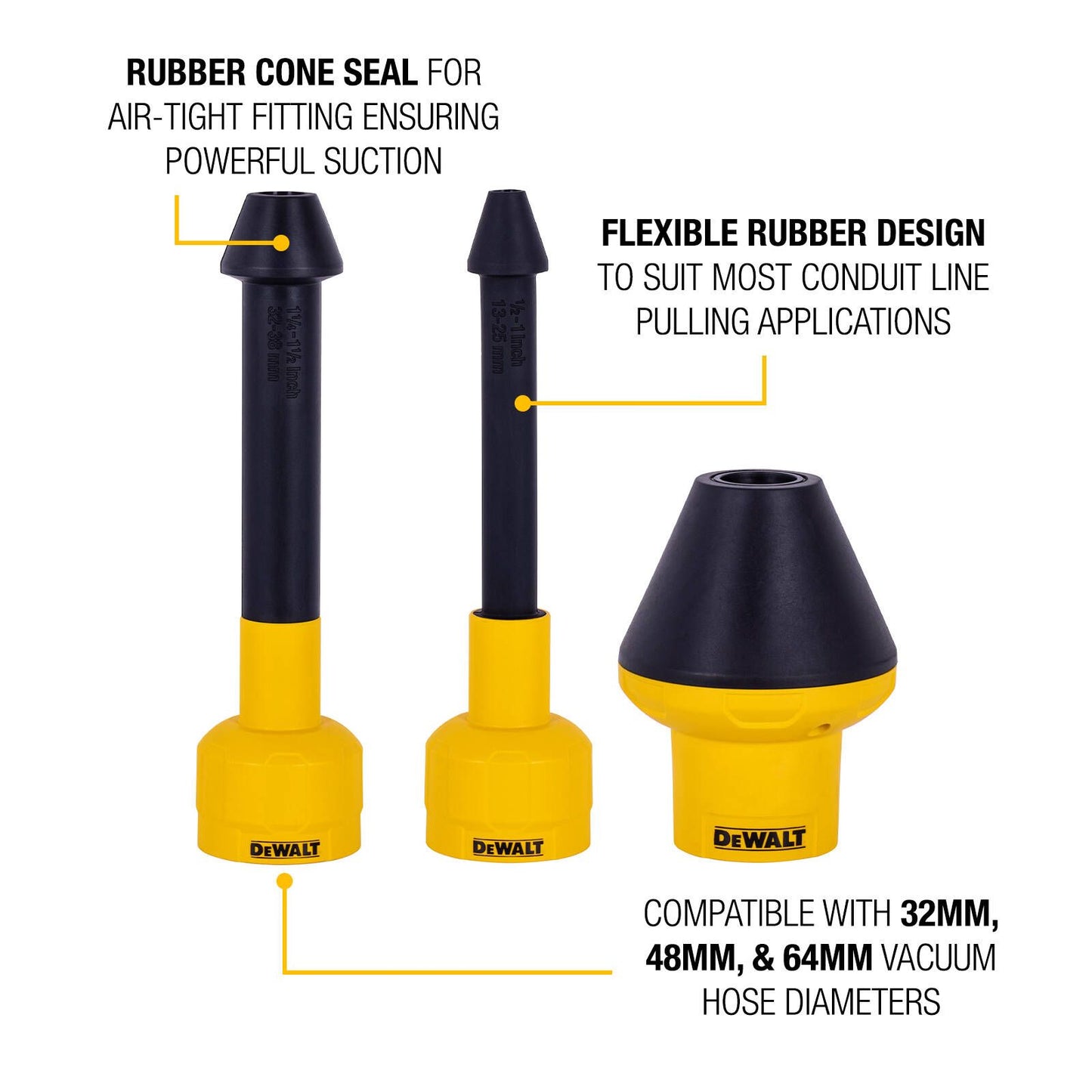 Dewalt Conduit Line Wet and Dry Vacuum Accessory Kit