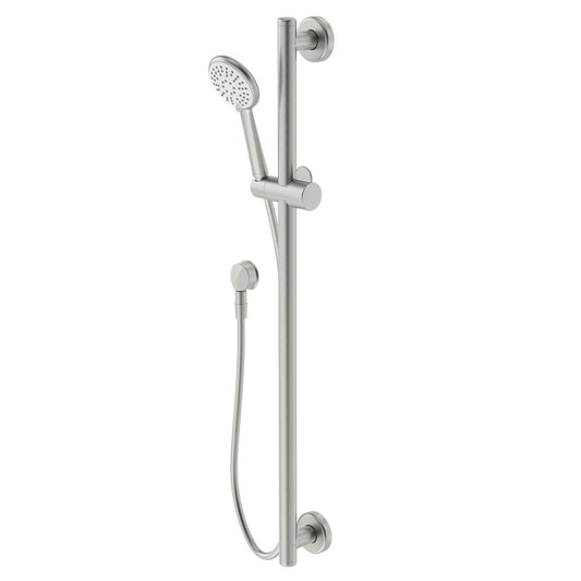 Homecare By Caroma Rail Shower Set - 900mm - Brushed Nickel
