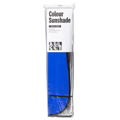 All Set Blue Sunshade - 1300 x 600mm