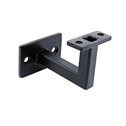 Carinya Black Flat Top Square Handrail Bracket - 38 x 60 x 70mm - 4 Pack