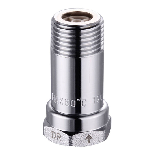 Kinetic Backflow Preventer - 1/2" Chrome-Plated Brass