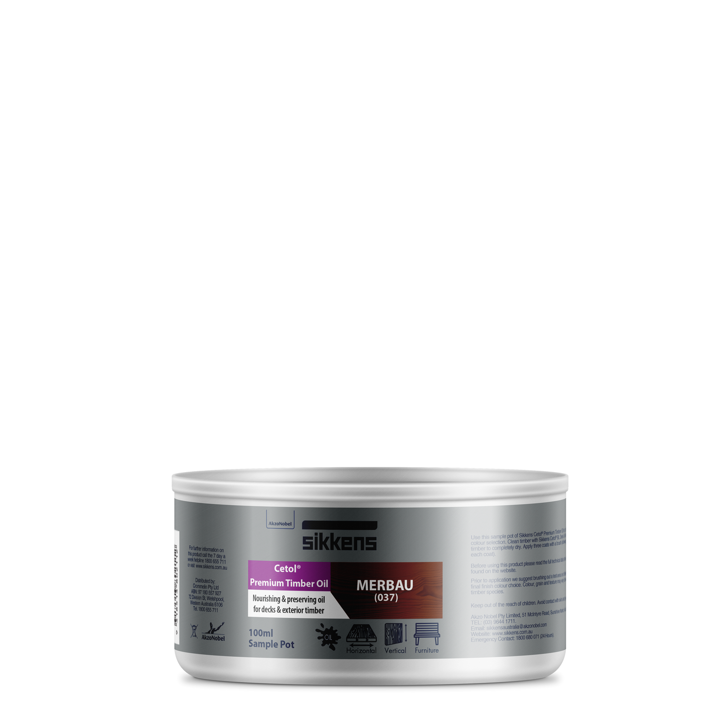 Sikkens Cetol Premium Timber Oil - 4L - Natural Merbau