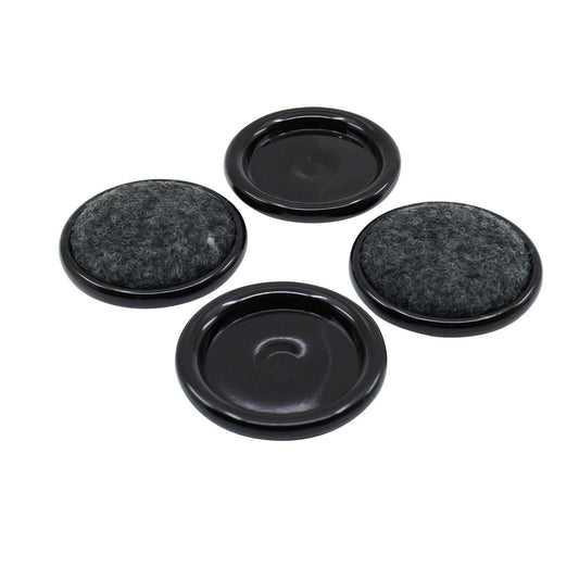 Surface Gard Brown Carpet Castor Cup 38mm 4 Pack