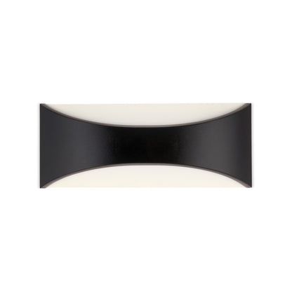 Arlec Black Marina CCT LED Exterior Wall Light - 8W - 250 Lumens