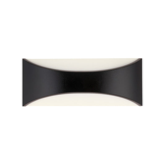 Arlec Black Marina CCT LED Exterior Wall Light - 8W - 250 Lumens