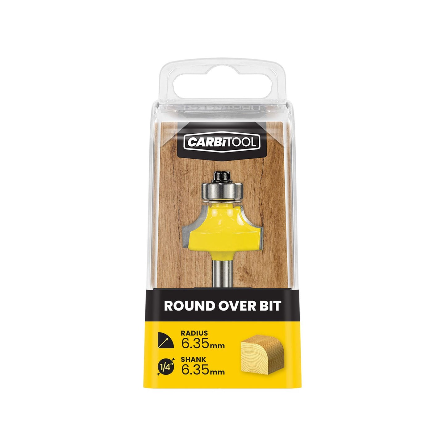Carbitool Rad Round Router Bit - 6mm - 35mm