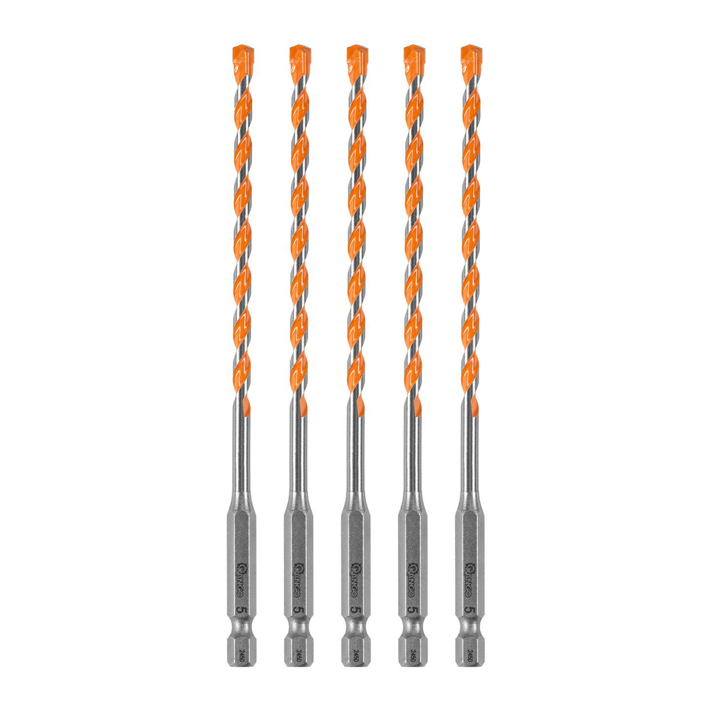 Kango Masonry Drill Bit - 5mm x 150mm - 5 Pack