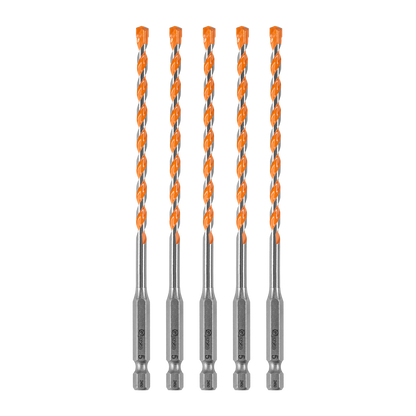Kango Masonry Drill Bit - 5mm x 150mm - 5 Pack