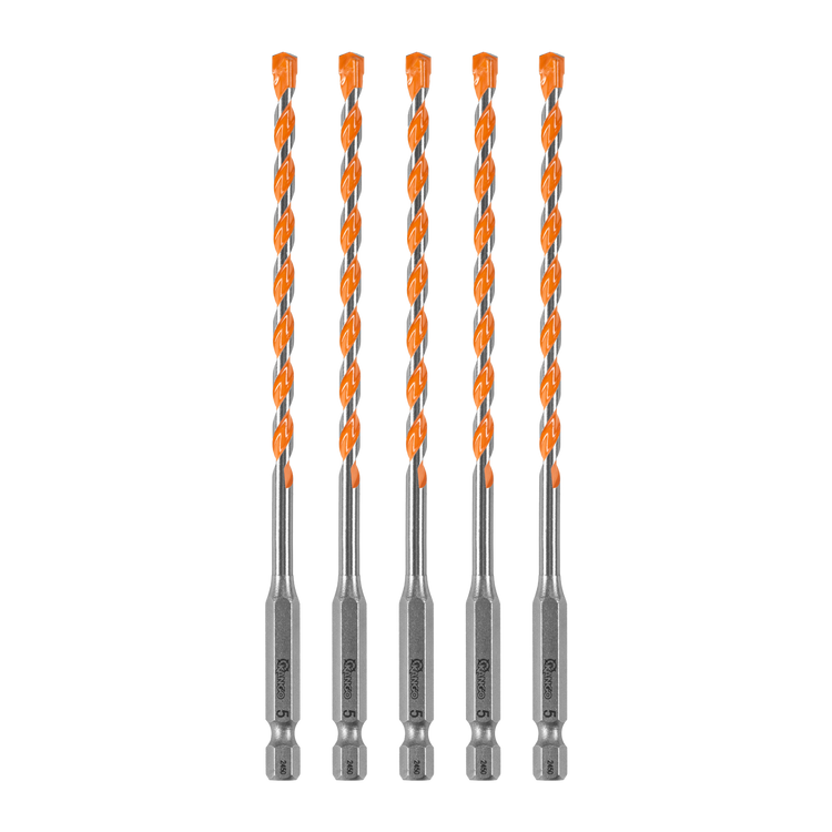 Kango Masonry Drill Bit 5mm x 150mm 5 Pack