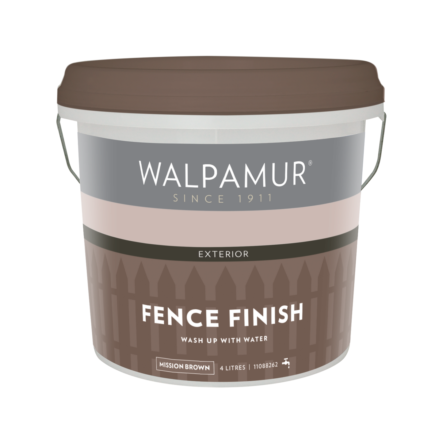 Walpamur Mission Brown Fence Finish - 4L