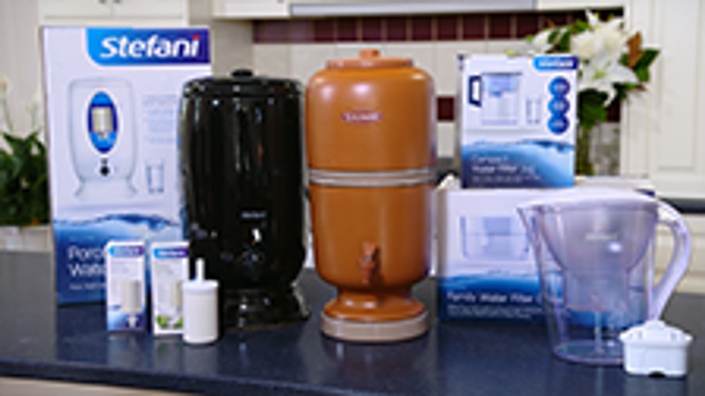 Stefani Water Purifier - 12L - Black