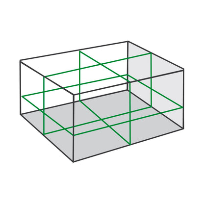 Lasertec 3DG Multi Line Laser - 3 Lines - Green