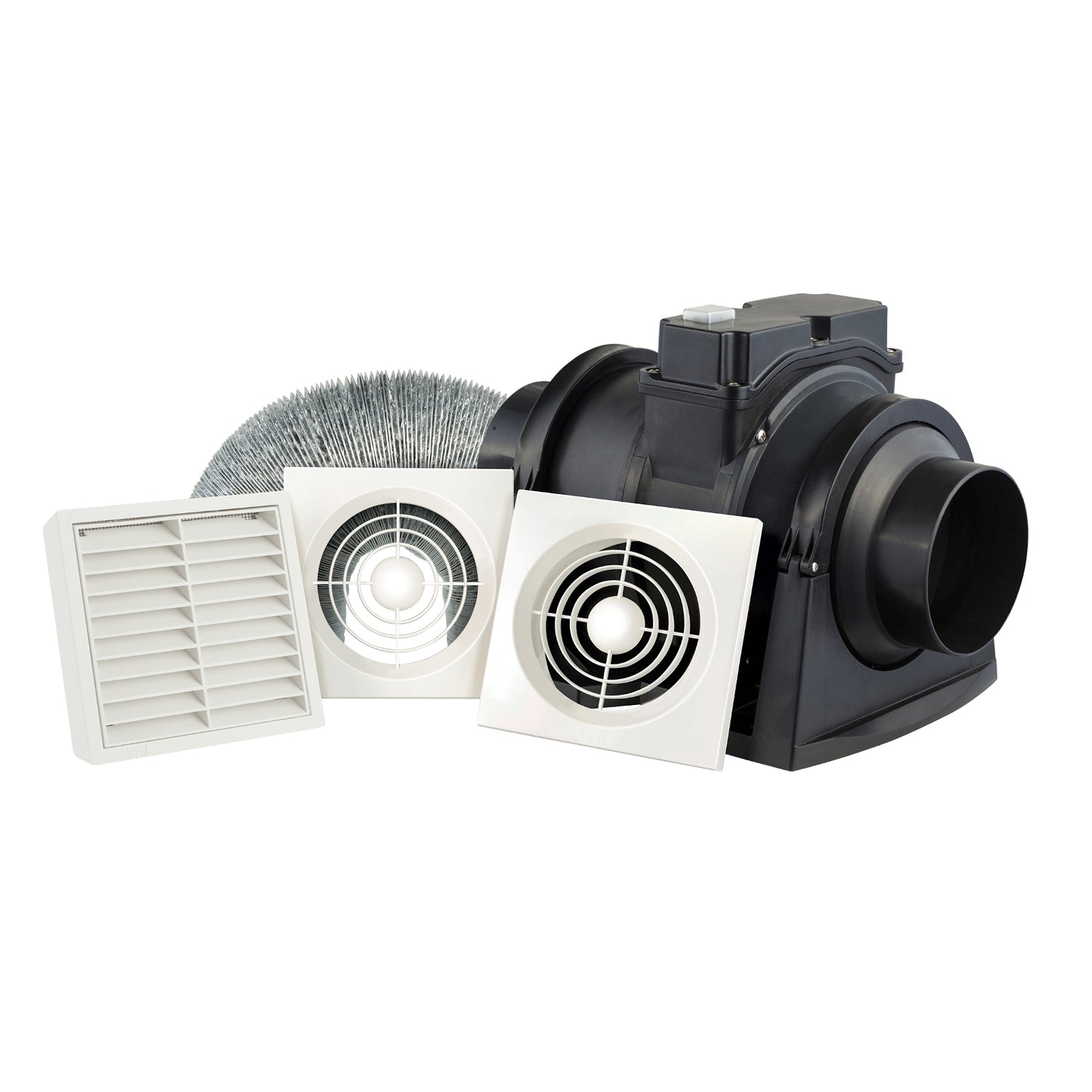 Hpm Inline Exhaust Fan - 100mm