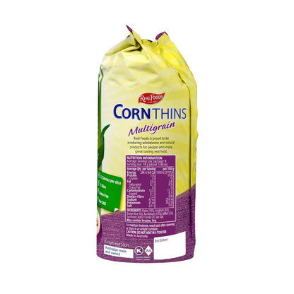 Real Foods Multigrain Corn Thins - 150g