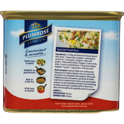 Plumrose Ham Spiced 340g