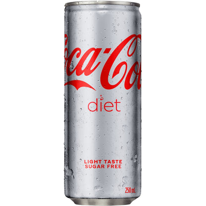 Coca-cola Diet Soft Drink Can 250ml