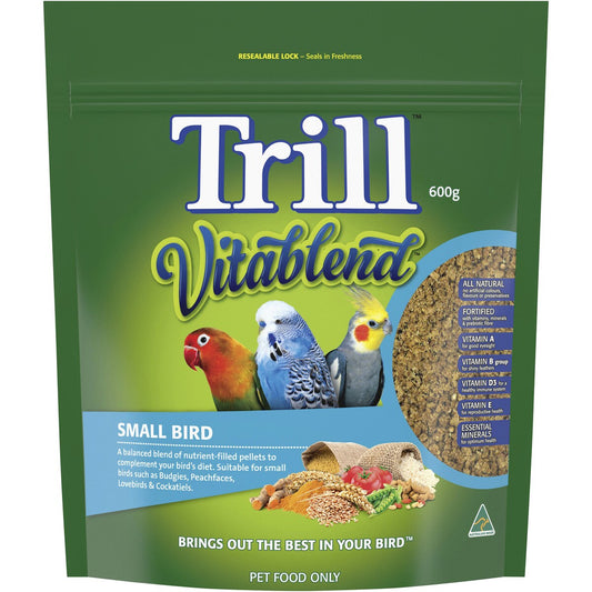 Trill Food Pellets Small Birds 600g