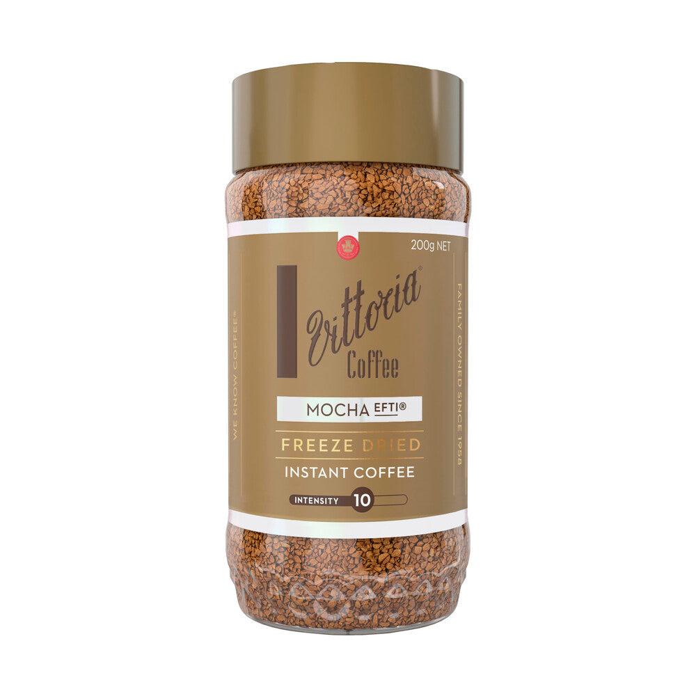 Vittoria Freeze Dried Mocha Efti Instant Coffee - 200g