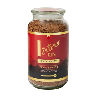 Vittoria Freeze Dried Black Valley Instant Coffee - 400g