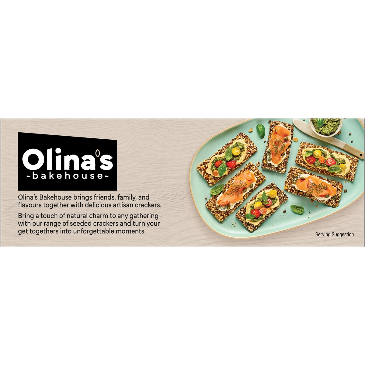 Olinas Bakehouse Gluten Free Crackers Pepita Seed 100g