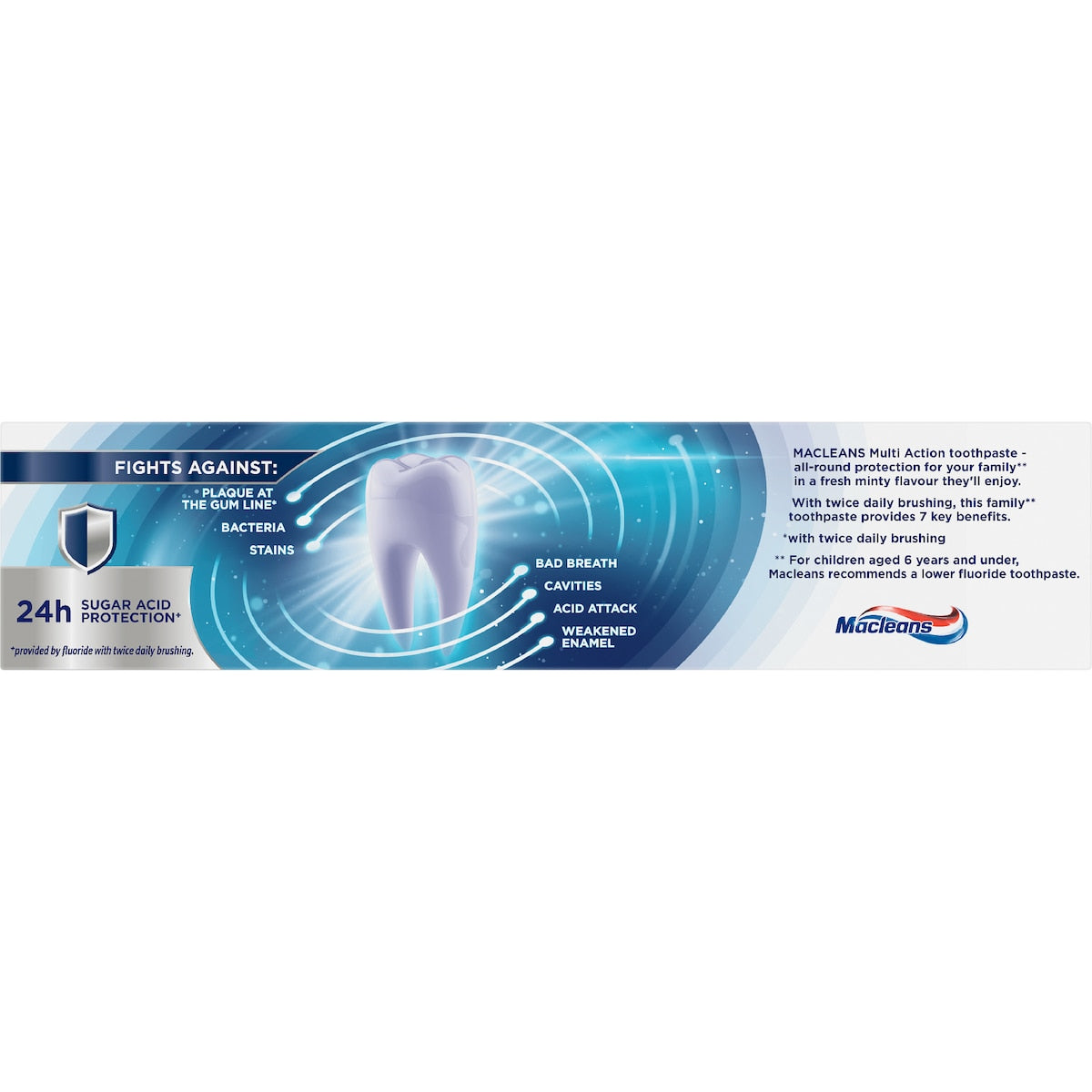 Macleans Multi Action Fluoride Toothpaste 170g